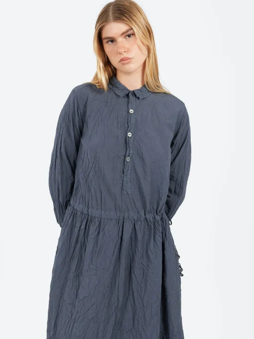 Outlet - Classic Crinkle Dress in Charcoal Women Overalls & Jumpsuits | Dresses