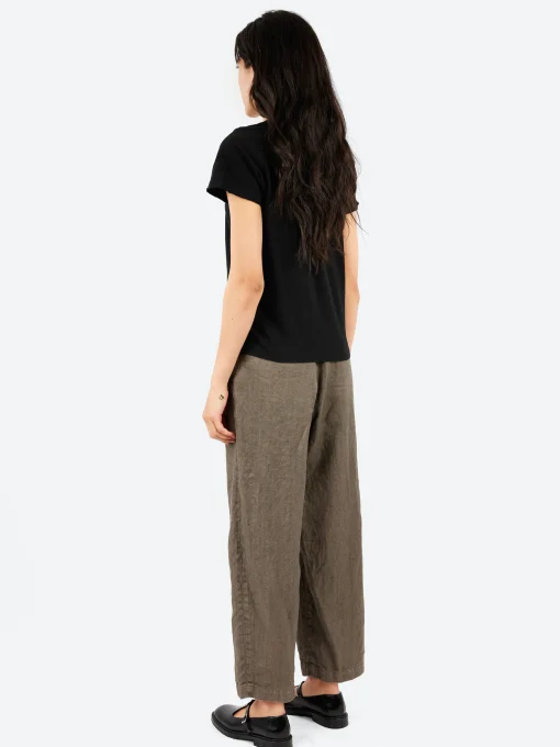 Discount - Crew Neck T-Shirt in Black Women Tops & Blouses | T-Shirts