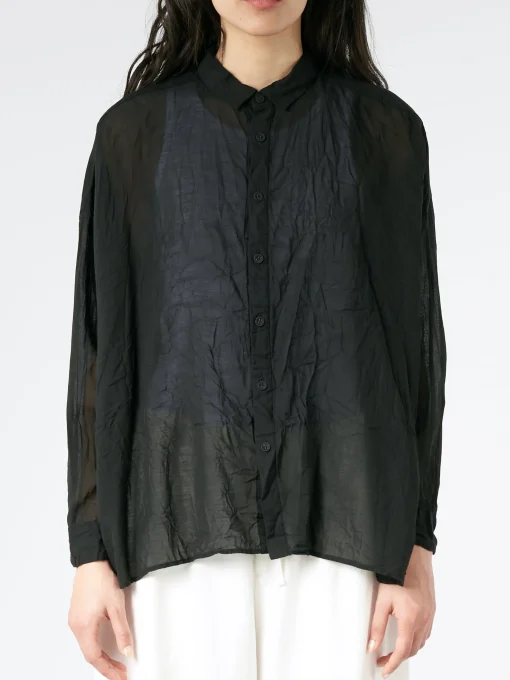 Sale - Crinkle Wine Dye Blouse in Women Tops & Blouses | Overalls & Jumpsuits