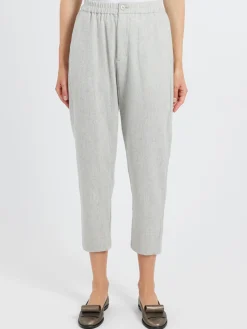 Fashion - Flannel Taper Pants in Women Pants