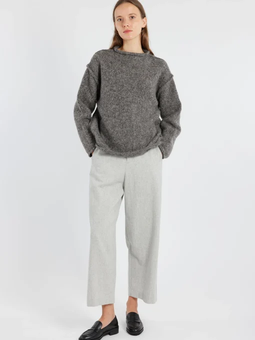 Fashion - Flannel Wide Pants in Women Pants | Overalls & Jumpsuits