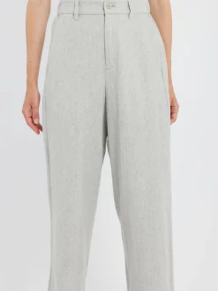 Fashion - Flannel Wide Pants in Women Pants | Overalls & Jumpsuits