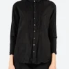 Fashion - Random Pintuck Blouse in Black Women Tops & Blouses | Overalls & Jumpsuits