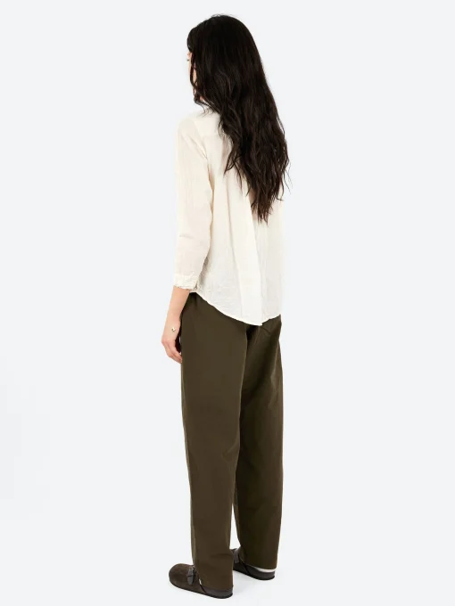 Sale - Random Pintuck Blouse in Natural Women Tops & Blouses | Button-Ups