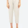 Outlet - Tapered Pants in Light Grey Women Pants