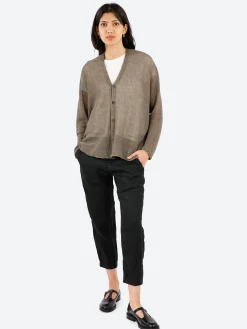 Outlet - Tapered Pants in Black Women Pants