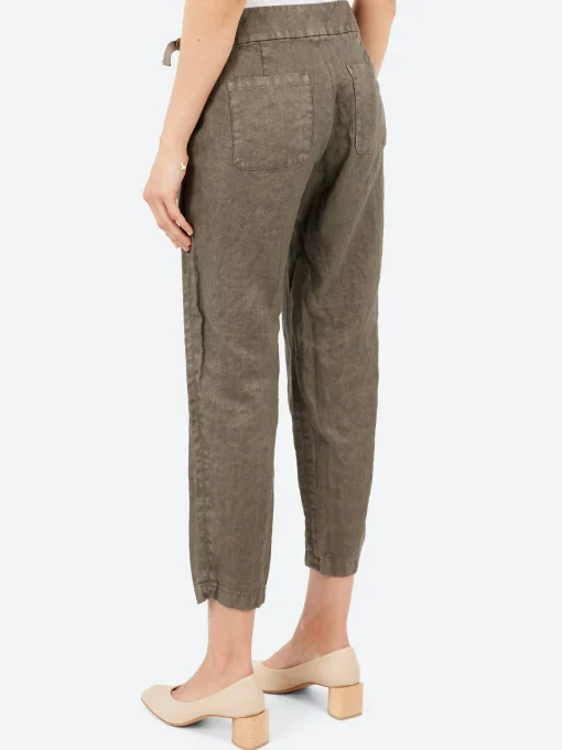Clearance - Tapered Pants in Khaki Women Pants