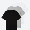 Online - 3 Pack Mix T-Shirt in Black, White and Grey T-Shirts