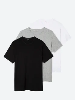 Online - 3 Pack Mix T-Shirt in Black, White and Grey T-Shirts
