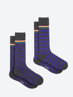Discount - 2 Pack Odd Socks in Mix 3 Socks