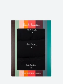 New - 3 Pack T-Shirt in Black Undergarments