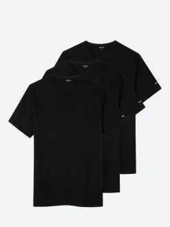 New - 3 Pack T-Shirt in Black Undergarments