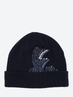 Clearance - Dino Wool Beanie in Navy Women Hats | Hats