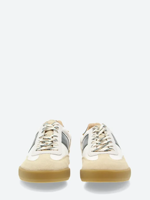 Outlet - Dover Sneakers in White and Gum Sneakers