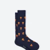 Discount - Fennel Dog Print in Socks