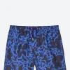 Sale - Floral Camo Swim Shorts in Blue Swimwear