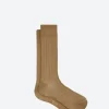 Online - Mercerised Cotton-Blend Ribbed Socks in Socks