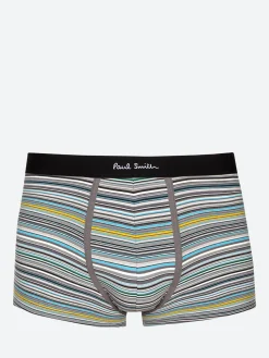 Best - Multi Signature Stripe Low-Rise Boxer Briefs Three Pack Undergarments