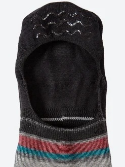 Discount - No Show Stripe Socks in Slate Socks