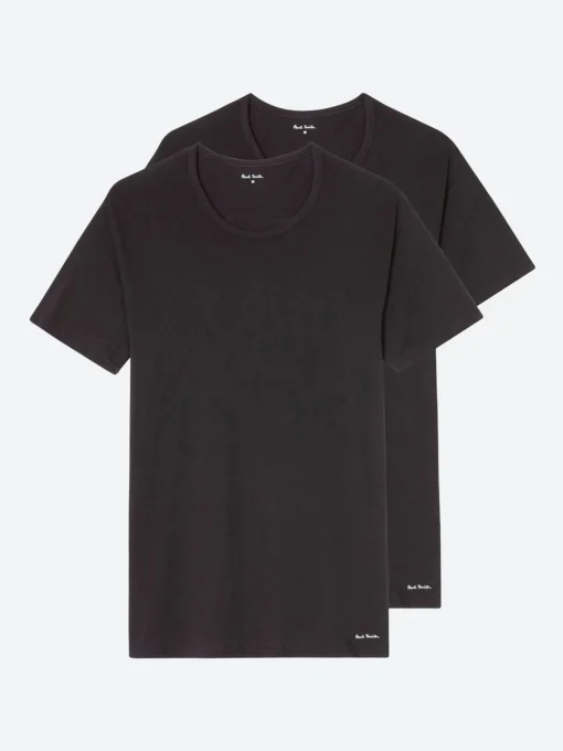Clearance - 2-Pack T-Shirt in Black Undergarments