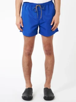 Discount - Zebra Swimshorts in Blue Swimwear