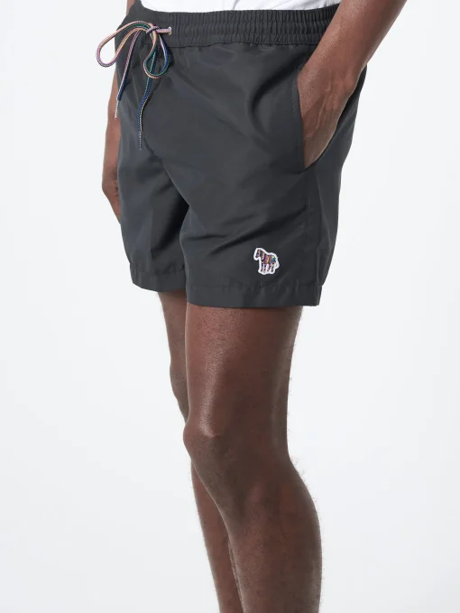 New - Zebra Swimshorts in Black Swimwear