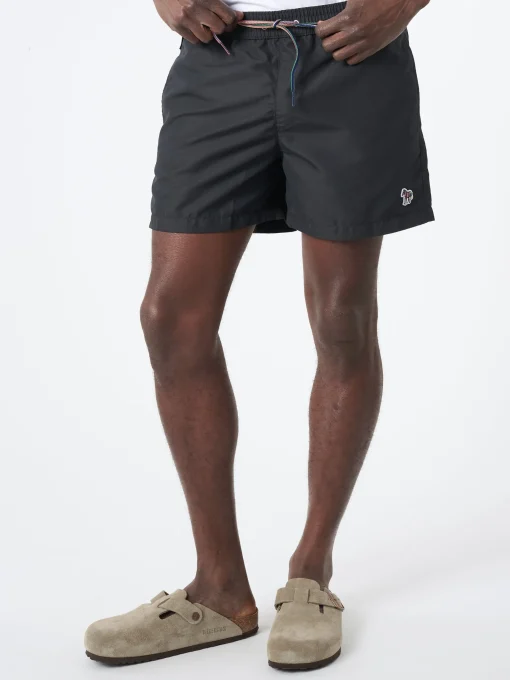 New - Zebra Swimshorts in Black Swimwear
