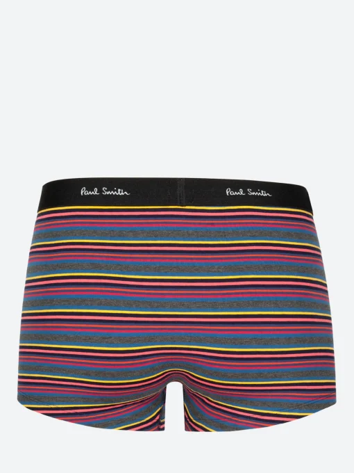 New Accessories - Multi-Stripe Low-Rise Boxer Briefs in Slate Undergarments