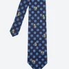 Sale Accessories - Polka Dot with Flowers Tie in Navy Women Belts