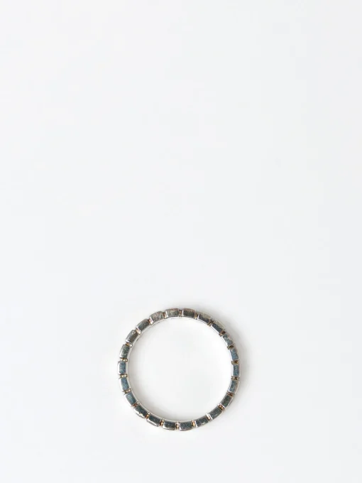 Hot - Ziffer Ring in Silver and Black Women Jewelry | Belts