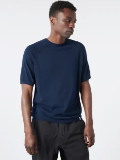 Clearance - Knitted T-Shirt in Knitwear