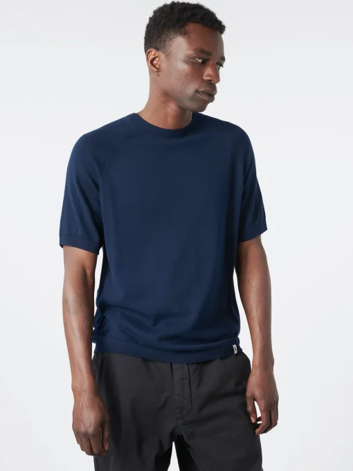 Clearance - Knitted T-Shirt in Knitwear