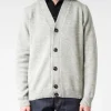 Discount - Makers Stitch Cardigan in Light Grey Knitwear