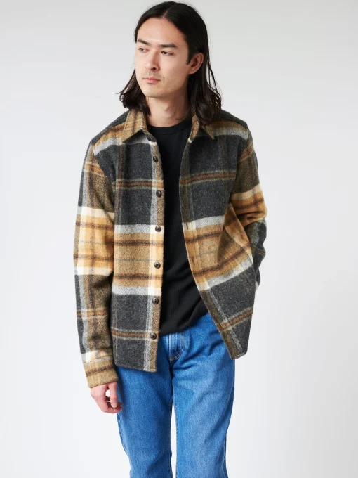 Clearance - Wool Overshirt in Button-Ups