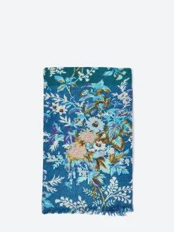 Hot - Stole Spice Flower 2 in Ocean Women Scarves | Belts