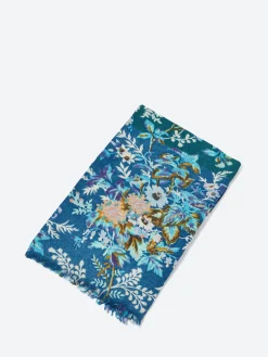 Hot - Stole Spice Flower 2 in Ocean Women Scarves | Belts