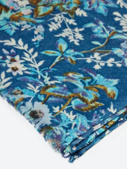 Hot - Stole Spice Flower 2 in Ocean Women Scarves | Belts