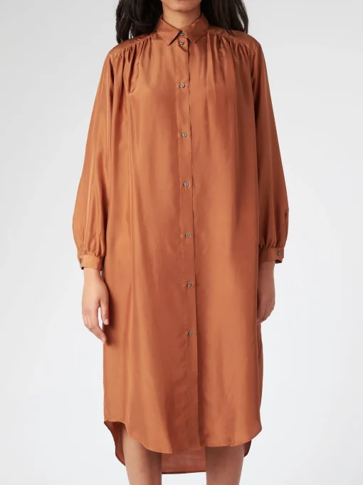Clearance Pomandere - 3293 Shirt Dress in Women Dresses