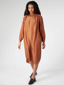 Clearance Pomandere - 3293 Shirt Dress in Women Dresses