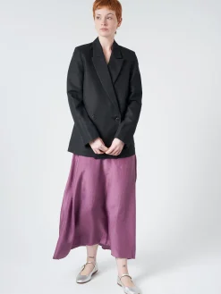 Best Pomandere - Double-Breasted Jacket in Black Women Outerwear | Blazers
