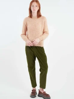 Online Pomandere - Mohair Crewneck Sweater in Magnolia Women Tops & Blouses | Knitwear