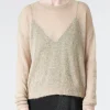Outlet Pomandere - Round Neck Sweater in Rope Women Tops & Blouses | Overalls & Jumpsuits