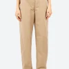 Online Pomandere - Tapered Pants in Sand Women Pants