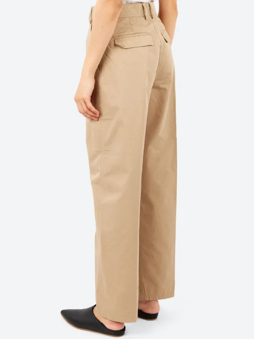 Online Pomandere - Tapered Pants in Sand Women Pants