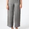 Online Pomandere - Wide Leg Pant in Carbon Women Pants