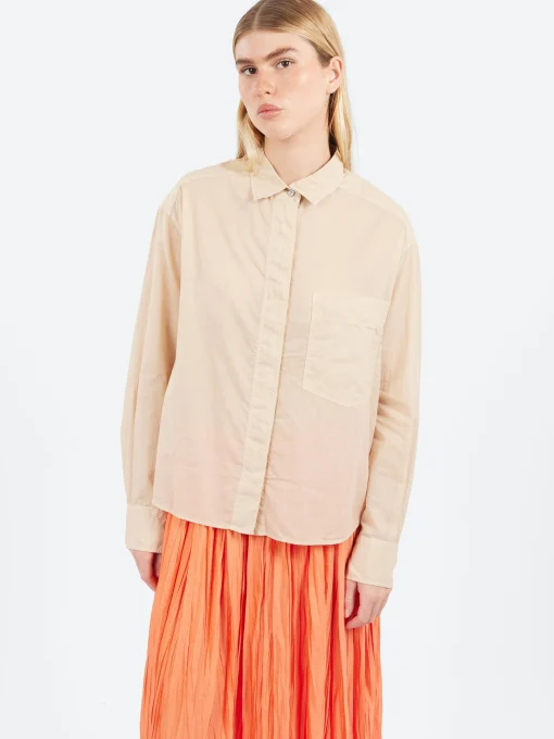 Clearance - Button Up Shirt in Rope Women Tops & Blouses | Button-Ups
