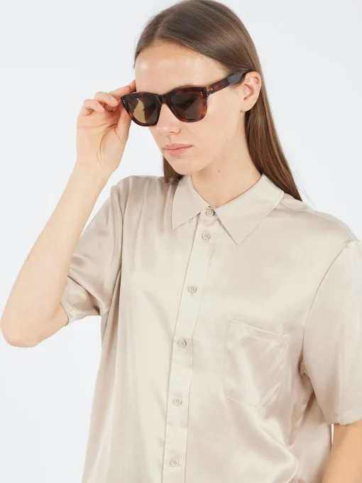 Outlet - Crunchy Sunglasses in Mud Women Eyewear | Eyewear