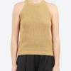 Online - Knit Tank in Tobacco Women Tops & Blouses