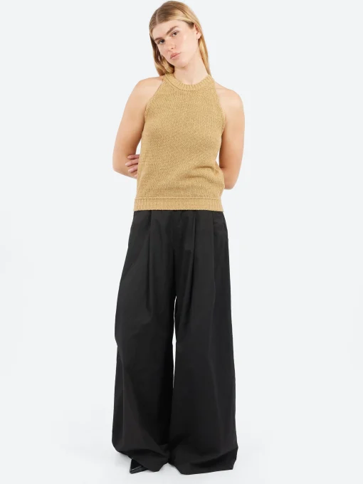 Online - Knit Tank in Tobacco Women Tops & Blouses