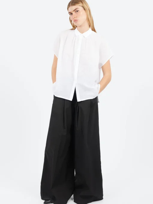New - Wide Leg Trousers in Black Women Pants